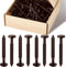 Blulu 60 Pcs 3 Inch Vinyl Shutter Fastener Window Panel Peg Lok Pin