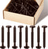 Blulu 60 Pcs 3 Inch Vinyl Shutter Fastener Window Panel Peg Lok Pin