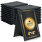 20 Pack Double-Sided Menu Holders 4"x 6", PU Leatherette A-Frame Table Tents