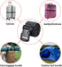Premium Utility Straps with Quick Release Buckle, Adjustable Nylon Lashing Straps for Camping Gear, Black 4Pcs