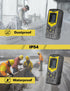 OLUFEY Laser Measure, 165ft Laser Distance Meter with Black LCD Display, 2 Bubble Levels, Pythagorean Mode