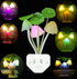 AUSAYE Color Change Led Night Light w/Smart Sensor, Plug-in Night Lights for Kids Adults Cute Mushroom Night Light Lamp