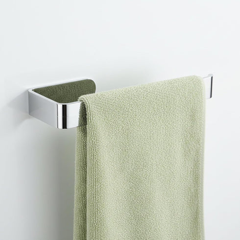 Eldraqth Hand Towel Holder, Self Adhesive Rustproof Towel Racks for Bathroom Wall Mounted