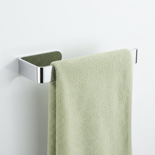 Eldraqth Hand Towel Holder, Self Adhesive Rustproof Towel Racks for Bathroom Wall Mounted