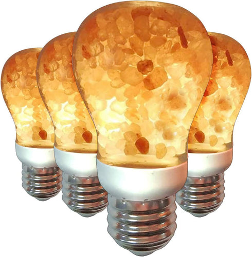 Himalayan Glow LED Light Bulb, Patent Design 60-Watt Equivalent, Warm Amber Glow,