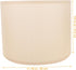 Alipis Small Burlap Drum Lampshade Modern Floor Lamp Shade Metal Linen Wall Light Cover