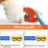 2/6/12 Pack Push-to-Connect Plumbing Fittings, 1/2" Straight with Disconnect Clip