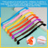 YGDZ Glasses Strap, 8 Pack Kids Eyeglasses String Holder, Silicone Elastic Sports Strap with Ear Grip Hooks, 8 Colors