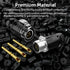 CNLINKO LP-20 9 PIN Waterproof Connector, IP68 Circular Quick Plugging Aviation Connector, Marine Industry Male Plug