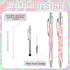 Yexiya 120 Pcs Sublimation Pen Kit with Resealable Pouch Bag and Holographic Thank You Card for School Stationery Supply