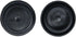 1 1/2" Black Rubber Plugs for Flush Mount Body and Sheet Metal Holes, Qty 10