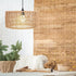 Luxshiny Rattan Lamp Shade, Cylinder Woven Lampshade Boho Lamp Shades Replacement Rustic Ceiling Light Covers for Floor