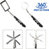 NEIKO 20736A 6 Piece Set, Magnetic Tool & Telescoping Mirror Set, Adjustable Pickup Tool for Mechanic