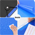 Uquelic Manilla Folders, 8.5 x 11/A4 Size, 6 Plastic Manilla Folders, Color File Folders Page Protector, 1/3-Cut Tabs