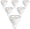 SETEN 6 Pack MR16 LED Bulb, GU5.3 Bi-Pin Base, 5W (50W Equivalent) 5000K