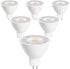 SETEN 6 Pack MR16 LED Bulb, GU5.3 Bi-Pin Base, 5W (50W Equivalent) 5000K