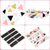 Zonon 24 Pieces Geometric Magnetic Bookmarks for Women, Assorted Page Markers Set for Book Lovers Reading Gifts