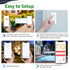 Dimmer Switch,1PK Wire,2.4GHz Dimmable 150W CFL,600W Greencycle Smart Single Pole, Needs Neutral WiFi Light Switch,Work