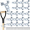 Zonon 30 Pcs Heavy Duty Spring Clips Clamp Tool Hanger Spring Clamps Garage