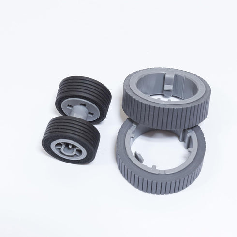 PA03670-0001 PA03670-0002 Set Fi-7160 Fi-7180 Fi-7260 Fi-7280 YANZEO Scanner Brake and Pick Roller For With Clean Wipe