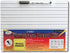 The Classics Dry Erase Whiteboard Kit, Complete Set with 11.75 x 9 Inches Board, Black Pen and Eraser