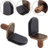 Biaungdo 30 1/4 Inch Pcs Shelf Support Pegs, L-Shaped Clips with Rubber Sleeve, Cabinet Shelf Pegs for Bookshelves