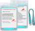 2set Postural Tachycardia Syndrome (PoTS) Awareness Medical Card with Writable Panel and