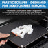 EILKBLA 14Pcs 3D 12 Printer Scraper Tool, Angled Metal Scraper for Stubborn Prints & Plastic Scraper for Scratch Free