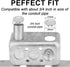 36 Pcs Knockout Seal Electrical Box Knockout Plugs for 3/4 Inch Pipe, Round Steel Removable Seal Electrical Box Fittings for Closure Unused Electric Box Outlets
