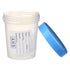 AHS American Hospital Supply Sterile Urine Cups with Lids | Single-Use Specimen Containers, 4 Oz. (Pack of 10)