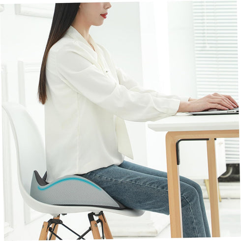 Meyrwoy Back & Seat Cushions, Seat Cushion Cover Memory Foam with Hole Office Chair Cushion Pressure Relief Orthopedic