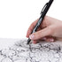 Tombow 56500 MONO Twin Permanent Marker, 10-Pack, Dual-Tipped Black Marker