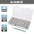 Party Animals 1/4"-20 Setting 50 Hurricane Shutter Anchors with Tool PCs Lead-Zinc Expansion Anchors for Storm Panels