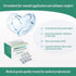 Packets, 0.105 oz (3g) 144 Sterile Lubricant Jelly for Hospitals and Clinics Use. Professional Lubricating Single Water