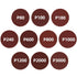 Uenhoy 100 3 Inch 80-3000 Pcs Sanding Discs Kit, Grit Hook & Loop Sanding Disc, Quick Change Sandpaper Orbital Sander