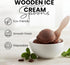 Concession Essentials 2.75" Pack 200ct Natural Wooden Ice Cream Spoons Eco-Friendly Mini Tasting and Craft Spoons