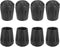 uxcell 8Pcs Camping Chair Foot Covers, 0.59 Inch Plastic Table Legs Feet