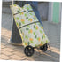 2pcs GLEAVI Lightweight Replacement Shopping Trolley Wheels for Grocery Cart Stair Climbing Rolling Cart Casters