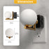2 Pack, 3000K 0-100LM L LOHAS LED Night Lights Plug Into Wall Dusk to Dawn Sensor, Nightlight, Adjustable Brightness