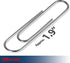 Officemate Giant Paper Clips, Pack of 10 Boxes of 100 Clips Each (1,000 Clips Total) (99914) by Officemate OIC