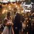 15.4x12.6 inches Ineonlife Always Forever Neon Sign for Wall Decor Love Oh Baby White Letter LED Lights for Wedding