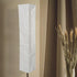 37" Hemobllo Japanese Paper Floor Lamp Shade Replacement, Beige Rice Paper Standing Cover with Iron Frame, Foldable
