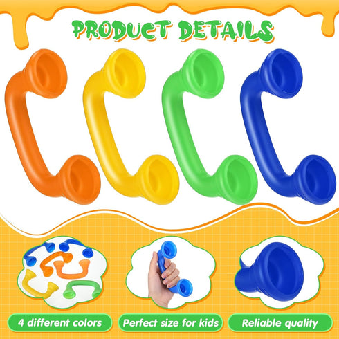 Shappy Bulk Whisper Reading Phones, Classroom Auditory Feedback Manipulatives for Preschool Children, 6 Pcs