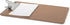 Business Source Clipboard with Standard Metal Clip, 6"x9", Brown, 16506