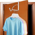 Hotop 4 Pieces Over The Door Hooks Hanger - Multi Hanging Storage Organizers for Coats Clothes Hoodies Hats Scarves