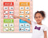 Teacher Created Resources Blush 7 Pocket Chart, 28" x 28", TCR20102