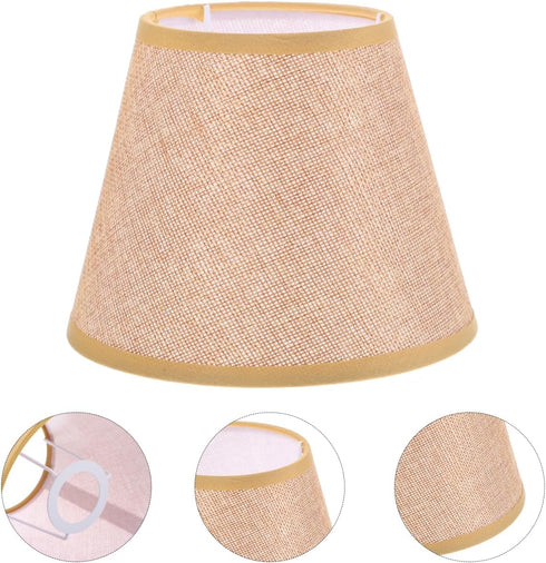 6.69 Inch Cartoon Printed Fabric Lamp Shade Decorative Table Lamp Cover Kids Room Ceiling Light Accessory