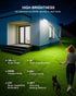 RUNBARRY 188 4200LM 6500K 3 IP65 120V 1 Pack Motion Sensor Outdoor Light, LED Flood Lights Outdoor, Daylight, Modes