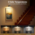 Kandicyar 6Pcs Dimmable 3 Picture Lights for Wall Battery Operated, Magnetic Led Painting Light with Remote and Timer