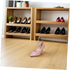 2Pcs Cabilock Sandal Display Racks Shoe Organizer Holders for High Heels Footwear Resistant Stands to Showcase Shoes